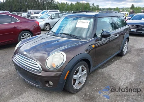 2009 Mini Cooper Clubman from USA, damaged, VIN WMWML33509TX34213